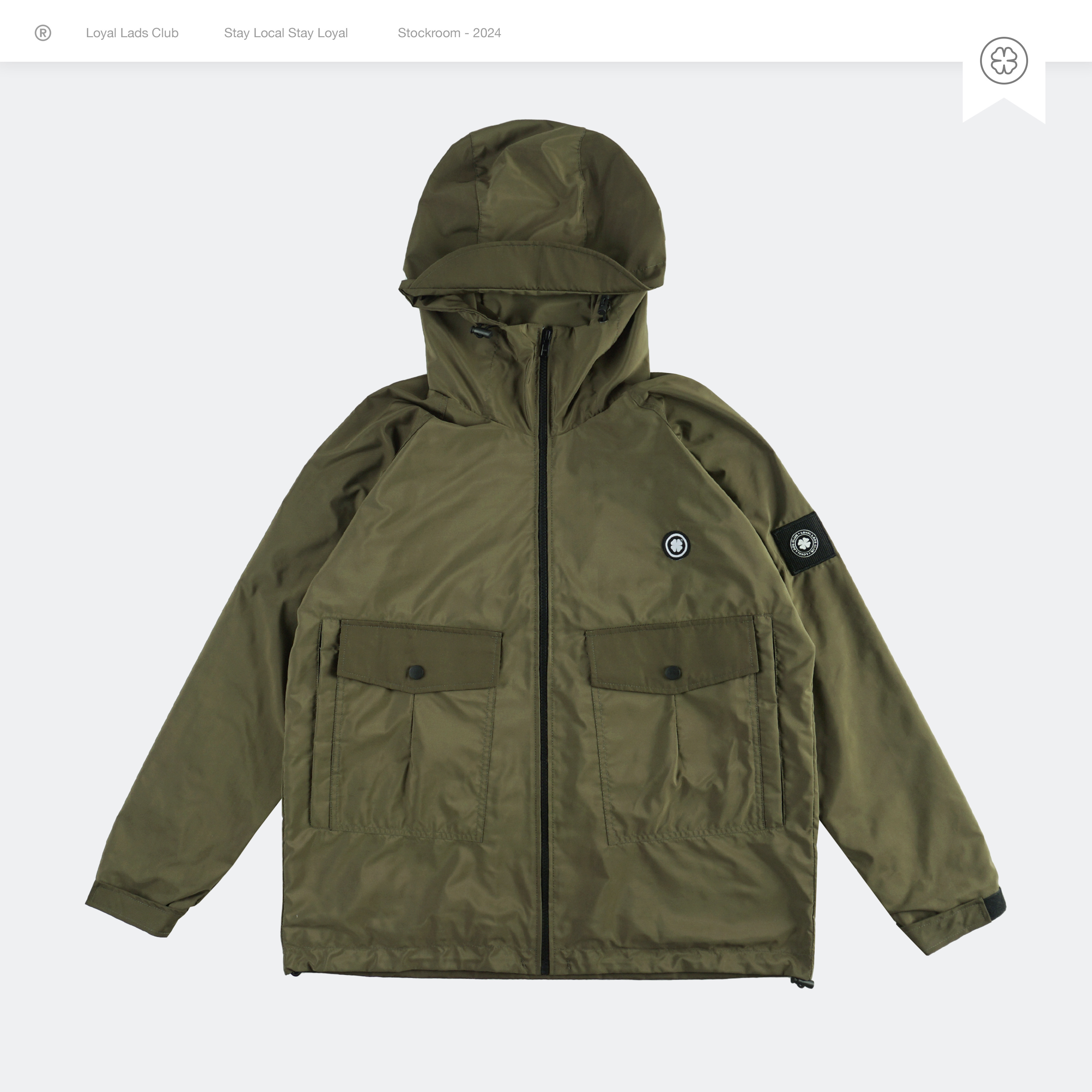 Windbreaker - Strike Olive